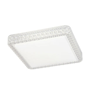 Plafoniera LED quadrata dimmerabile 48 watt CCT fredda naturale calda