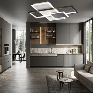 Plafoniera led 46 watt tecnologia CCT 3 colorazione di luce con switch