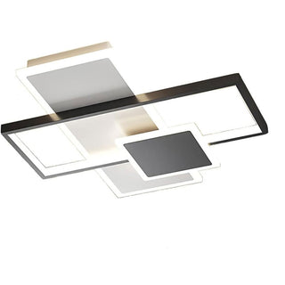 Plafoniera led 46 watt tecnologia CCT 3 colorazione di luce con switch