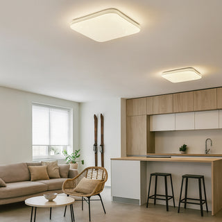 Plafoniera led moderna 18 24 W con puntini trasparente tecnologia CCT