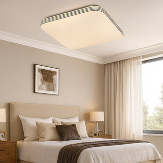 Plafoniera led moderna 18 24 W con puntini trasparente tecnologia CCT