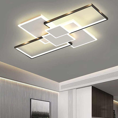 Lampadario da soffitto a led 83 watt plafoniera cct tre colorazione 3000k 4000k 6500k lampada moderna bluetooth con telecomando