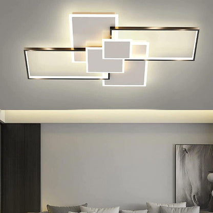 Lampadario da soffitto a led 83 watt plafoniera cct tre colorazione 3000k 4000k 6500k lampada moderna bluetooth con telecomando