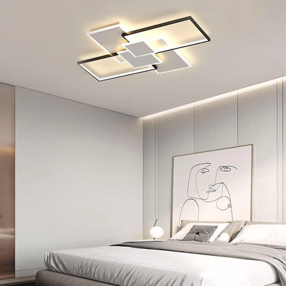 Lampadario da soffitto a led 83 watt plafoniera cct tre colorazione 3000k 4000k 6500k lampada moderna bluetooth con telecomando