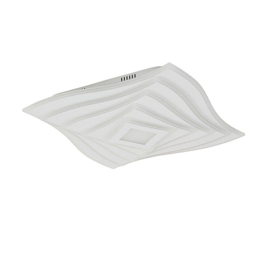 Lampadario da soffitto decorativo plafoniera led 75 watt cct tre tonalità di luce 6500k 3000k 4000k