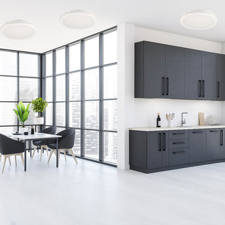 Plafoniera a led 29 watt tecnologia CCT per interno esterno IP65