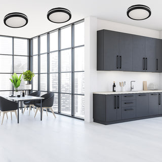 Plafoniera a led 29 watt tecnologia CCT per interno esterno IP65