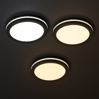 Plafoniera a led 29 watt tecnologia CCT per interno esterno IP65