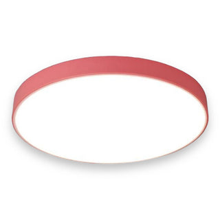 Plafoniera led 70 watt rotonda lampada rosa luce fredda o naturale