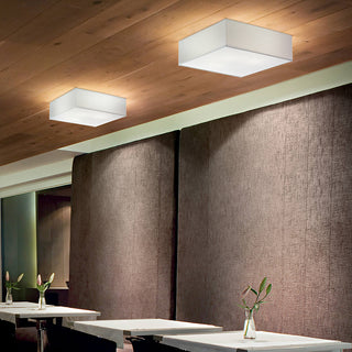 Mini plafoniera a led quadrata 22 watt tecnologia CCT da 3000k a 6500k