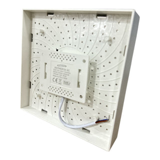 Mini plafoniera a led quadrata 22 watt tecnologia CCT da 3000k a 6500k