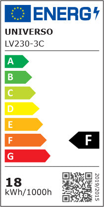 Plafoniera led ultra slim 18 watt tecnologia CCT da 6500k a 2700k