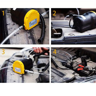 Pompa di aspirazione estrazione olio 60 watt 12V per auto moto