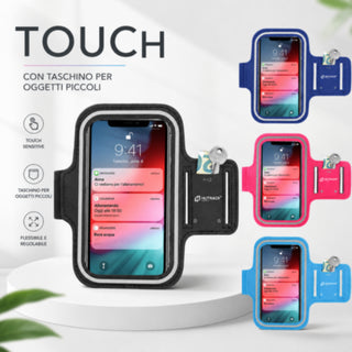 Fascia da Braccio Sportiva per Smartphone 5,5" 6,5"  Regolabile