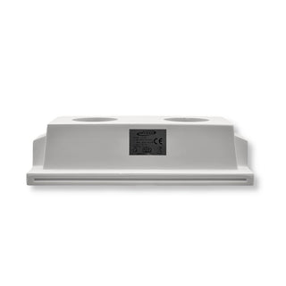 Portafaretto incasso in gesso a scomparsa 2 diffusore GU10 e MR16
