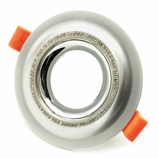 Portafaretto incasso con brillantini oro argento x controsoffittatura