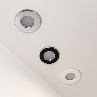 Porta faretto ad incasso impermeabile IP44 per faretti GU10-MR16