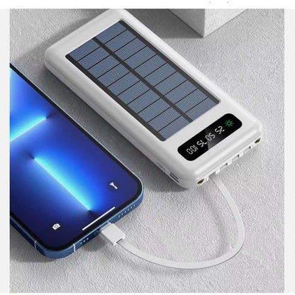 Power bank a energia solare 5800 mah caricabatteria per cellulare tablet smartphone caricatore