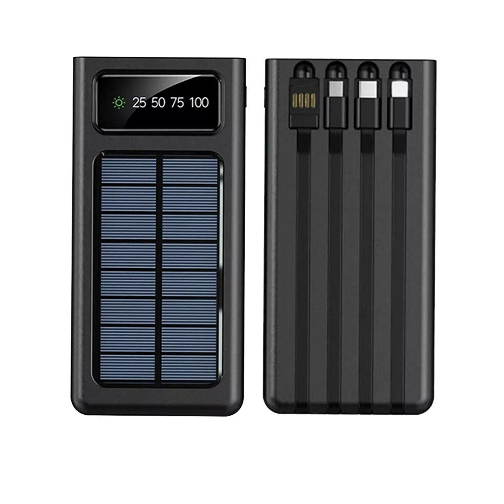 Power bank a energia solare 5800 mah caricabatteria per cellulare tablet smartphone caricatore