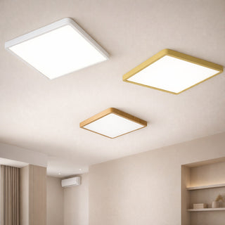 Plafoniera led slim quadrata 45 watt tecnologia CCT da 6500 a 2700k