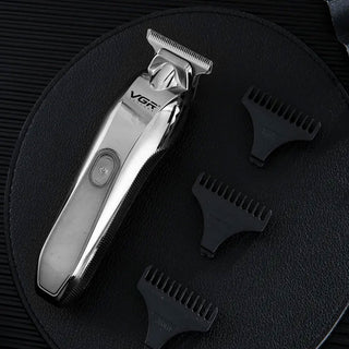 Rasoio VGR HAIR TRIMME 3 testine capelli barba con display 293