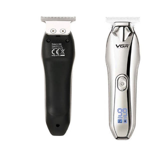 Rasoio VGR HAIR TRIMME 3 testine capelli barba con display 293