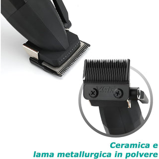 Rasoio VGR HAIR CLIPPER barba capelli 2 velocità  9000 RPM display 003