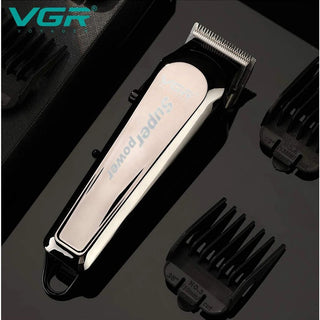 Rasoio VGR HAIR CLIPPER barba capelli 4 pettinini leva conica 060