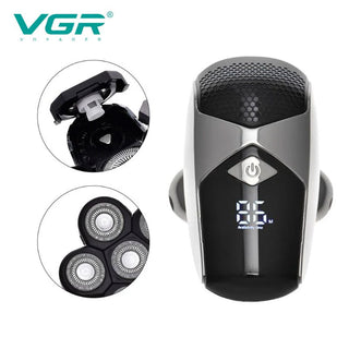 Rasoio VGR MEN’S GROOMING 5IN1 testina intercambiabile IPX6 320