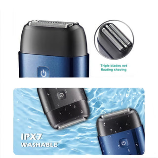Rasoio VGR FOIL SHAVER 3 lame impermeabile IPX7 vari colori 340