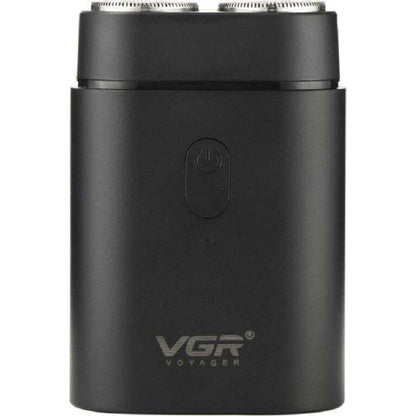 Rasoio ricaricabile VGR MEN’S SHAVER mini rasoio portatile per barba doppia testina di precisione 341