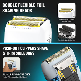 Rasoio VGR FOIL SHAVER 2 velocità con display 7500RPM IPX6 362