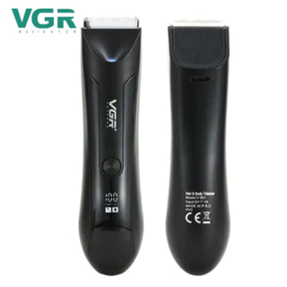 Rasoio VGR Hair & Body Trimmer per corpo capelli con display IPX5