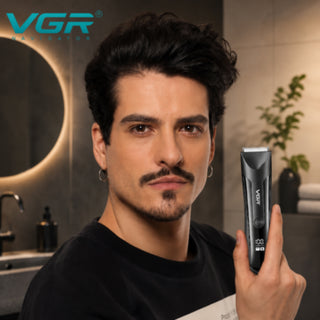 Rasoio VGR Hair & Body Trimmer per corpo capelli con display IPX5