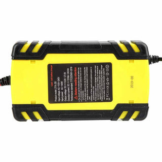 Caricatore impulsi riparazione auto moto 12/6V display caricabatteria