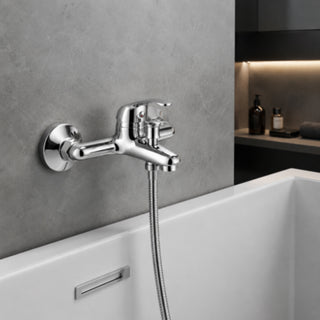 Rubinetto satinato da vasca da bagno miscelatore modello VITA