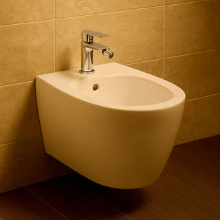 Rubinetto cromato da bidet per bagno miscelatore modello Seven