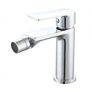 Rubinetto cromato da bidet per bagno miscelatore modello Seven