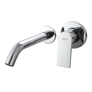 Rubinetto muro ad incasso miscelatore x lavabo da bagno modello Seven