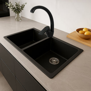 Rubinetto per lavello da cucina a canna alta miscelatore orientabile