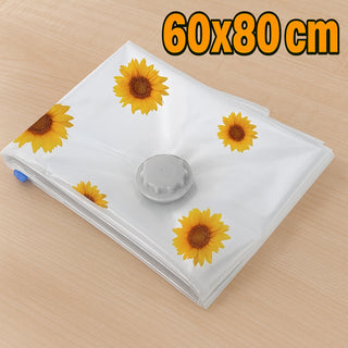 Set 6 sacchetti sottovuoto chiusura ermetica per abiti piumoni 60x80cm