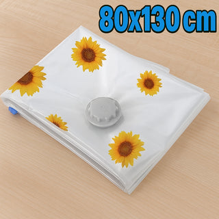 Set 6 sacchetti sottovuoto chiusura ermetica x abiti piumoni 80x130cm