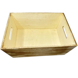 Scatole in legno con coperchio set 5 pezzi per decoupage