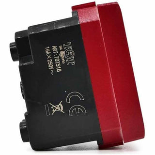 Presa schuko rossa 16A 2P compatibile con vimar plana