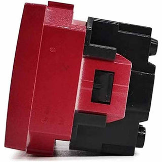 Presa schuko rossa 16A 2P compatibile con vimar plana