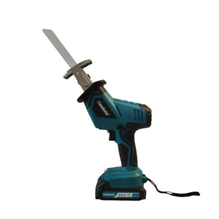 Seghetto a gattuccio doppia batteria 48v 2 lame per legno e metallo