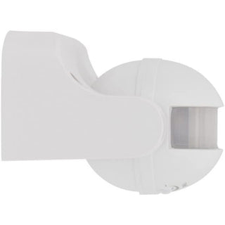 Sensore movimento a infrarossi 1200W regolazioni luce 180° IP44 bianco