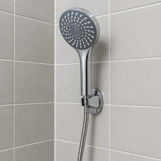 Soffione doccia con tubo flessibile da 1,8 metri e supporto a muro