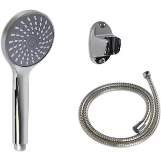 Soffione doccia con tubo flessibile da 1,8 metri e supporto a muro