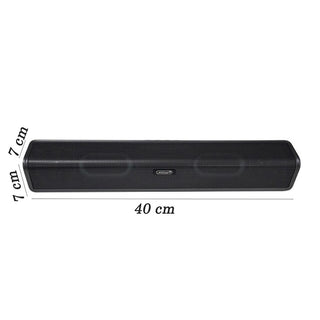 Speaker Bluetooth 5.0 ricaricabile soundbar luci LED RGB AUX USB SD